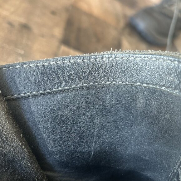 Whites Smokejumper Roughout Logger Packer Plain Toe Work Boots Mens 13 E - Picture 5 of 12